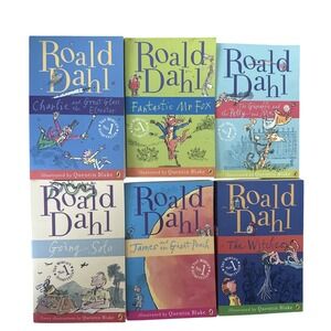Roald‎ Dahl Childrens Book Collection 6 Books Quentin Blake Illustrations
